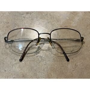 Steroflex 2078 S574 Italy Eyeglass Frames 53-20-135 Gunmetal And Tortoise